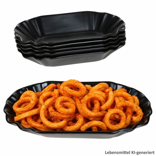 Black fries pommesschale - black,
