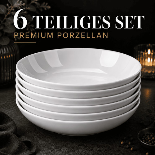 Pastateller porzellan teller - 6,