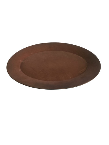 Deko plastik dekoteller oval - dekoteller,
