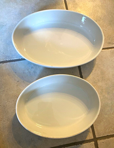 Ovale servierplatten aus - 2x,
