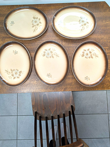 Autumn mist 5er set ovale - set,